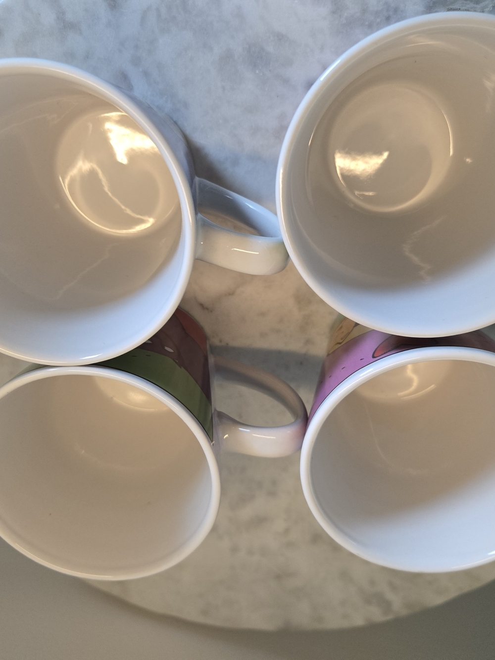 4 COLORFUL FUN CAT MUGS - Picture 8 of 14